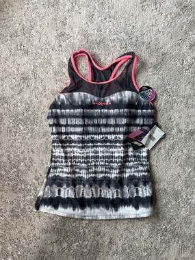 BNWT Women's ZeroXposur Racerback UPF 30+ Action Tankini Top